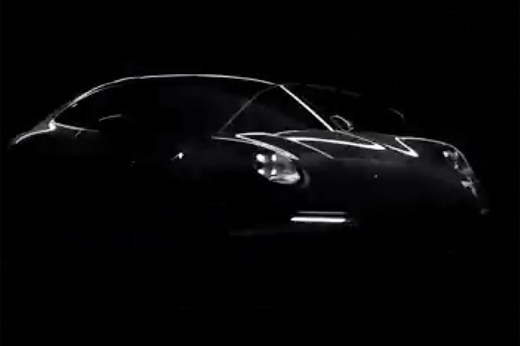 Фирма Porsche опубликовала видео-тизер нового 911