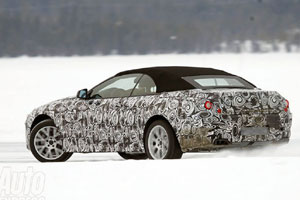 Снежные тесты кабриолета BMW 6-й серии