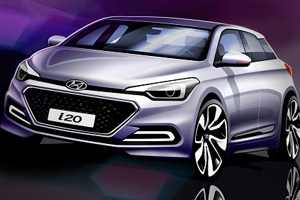 Hyundai Motor показала дизайн нового i20