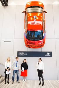 Диана Вишнёва вручила награды в Hyundai MotorStudio