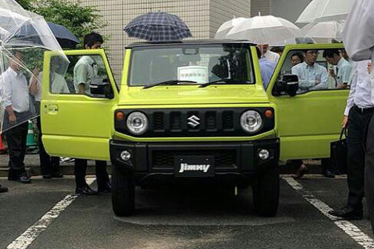 Первые фото нового Suzuki Jimny