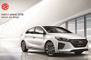 Hyundai IONIQ получил престижную награду Red Dot Design Award 2016