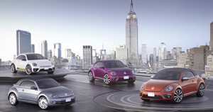 Volkswagen представил четыре новые версии Beetle