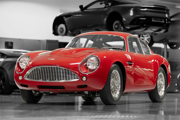 Aston Martin подготовил ретрокар DB4 GT Zagato Continuation