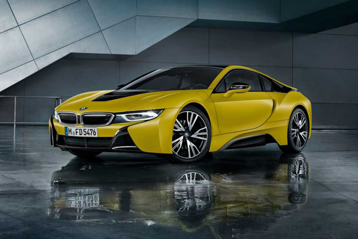 Компания BMW представит в Шанхае спецверсию купе i8 