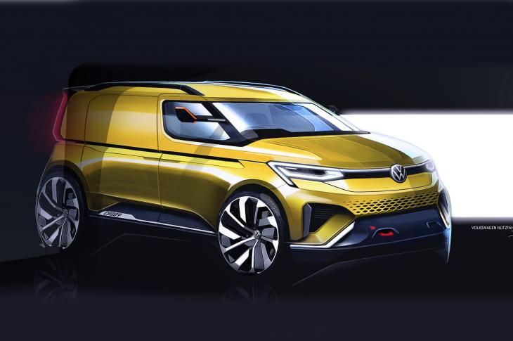 Volkswagen показал как будет выглядеть новый Caddy