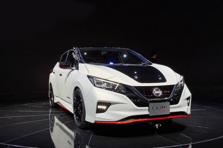 «Горячий» Nissan Leaf Nismo на автосалоне в Токио
