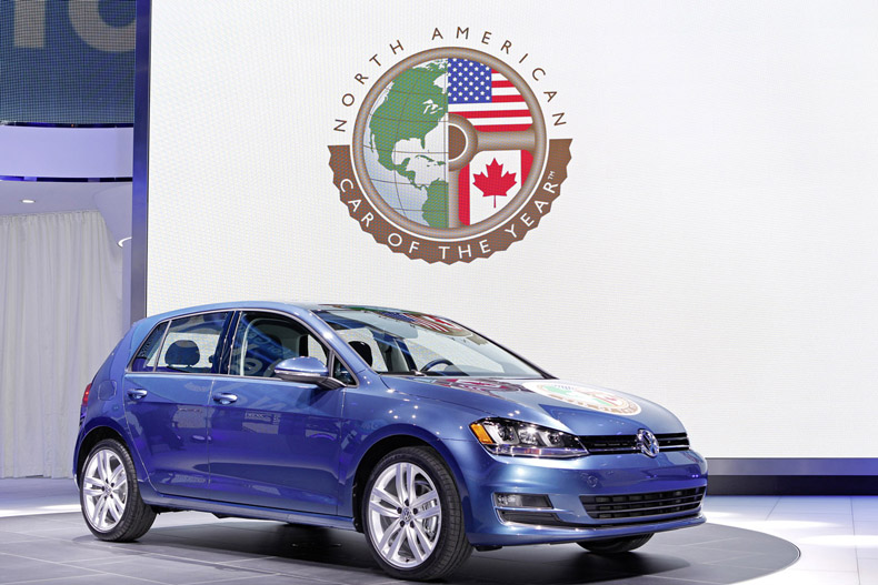 Volkswagen Golf стал автомобилем года в Америке