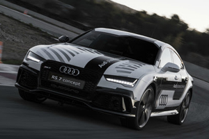 Концепт Audi RS7 установил рекорд круга в Испании
