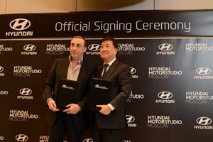 Hyundai и ЦСКА подписали соглашение о продлении сотрудничества