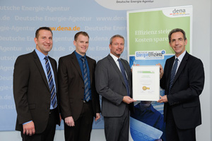 Завод Volkswagen получил премию «Best Practice Energieeffizienz»