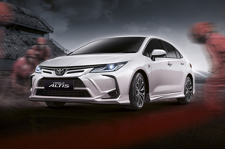 Toyota Corolla Altis получила версию в честь Нюрбургринга
