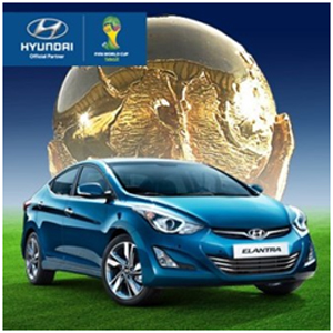 Hyundai разыгрывает поездку на Чемпионат Мира по футболу 2014