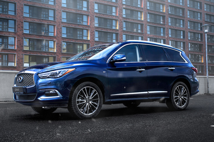 Infiniti QX60 с обновлённым мотором поступит в продажу в июне
