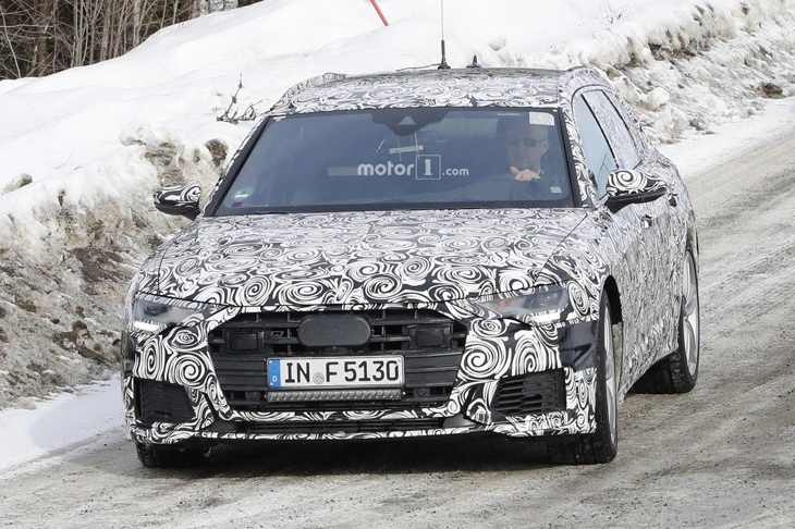 Audi тестирует новый S6 Avant