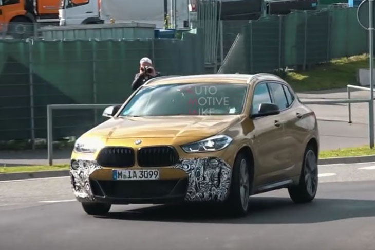 BMW вывела на тесты топовую версию хэтчбека X2 
