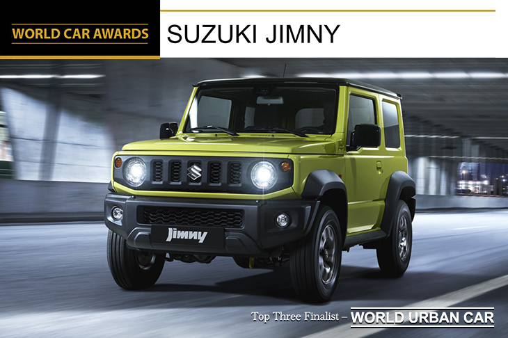 Suzuki Jimny стал лучшим компактным внедорожником года