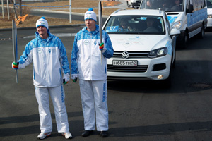 Volkswagen партнер Эстафеты Паралимпийского огня