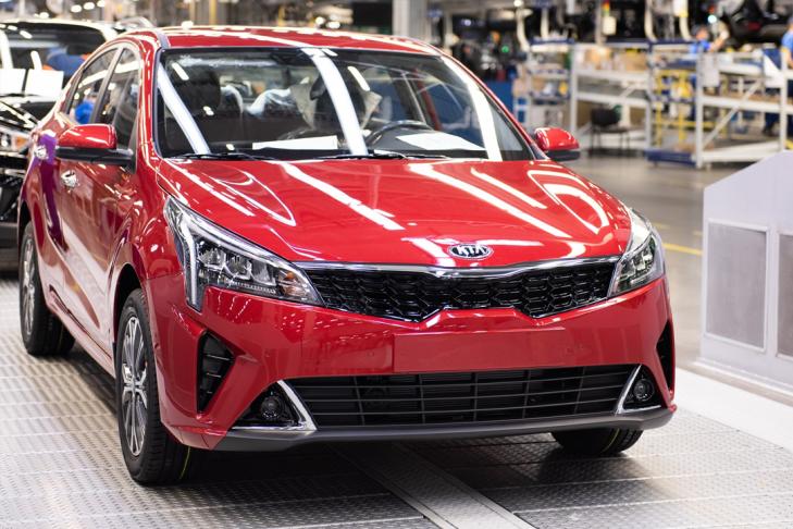 Kia поставила обновлённый Rio на конвейер