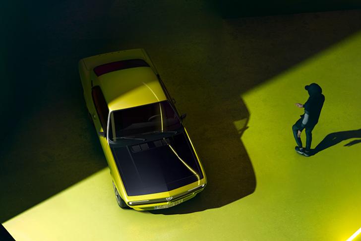 Opel готовит батарейный рестомод купе Manta
