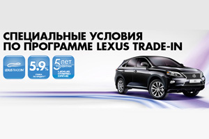 Успейте приобрести Lexus RX в кредит от 5,9% в дилерских центрах компании «СП Бизнес Кар»!