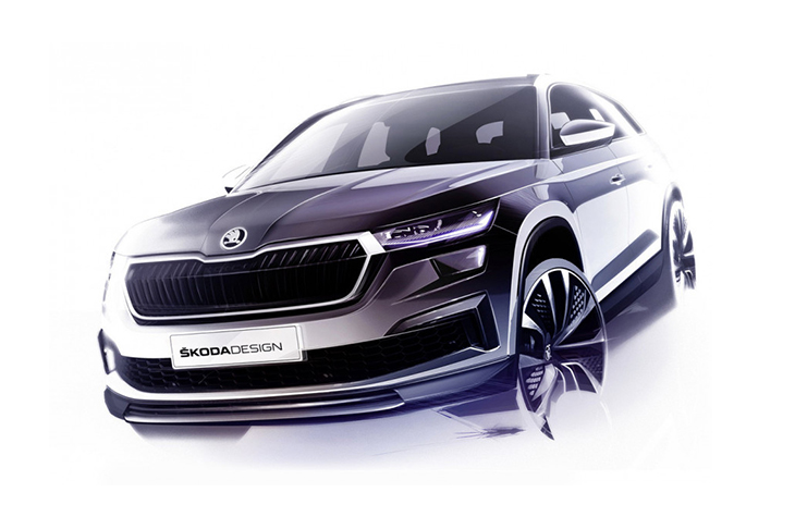 Skoda готовит к обновлению кроссовер Kodiaq