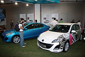 Российские дизайнеры изменили Mazda3