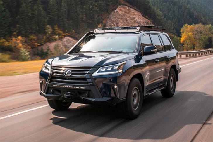 Тюнеры подготовили Lexus LX для вылазок на природу