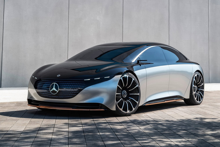 Mercedes рассекретил концепт Vision EQS