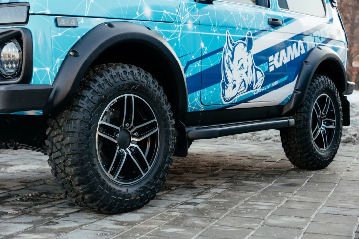 Шины KAMA FLAME M/T: надёжность и проходимость для тяжёлого бездорожья