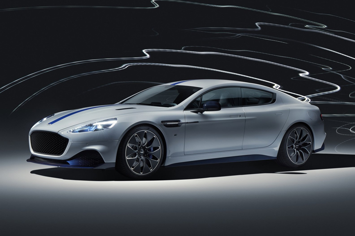 Aston Martin показал свой первый серийный электромобиль Rapide E