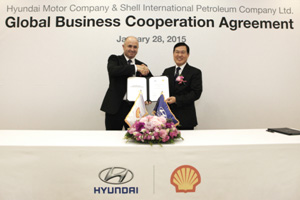 Hyundai продолжает сотрудничество с Shell
