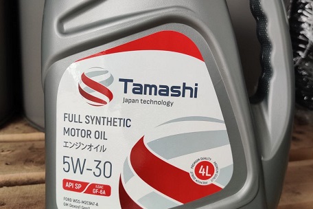 Tamashi – моторное масло по самому современному допуску API SP