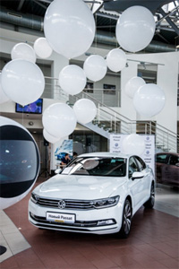 Гости «Фольксваген Центр Германика» познакомились с Новым Volkswagen Passat B8!