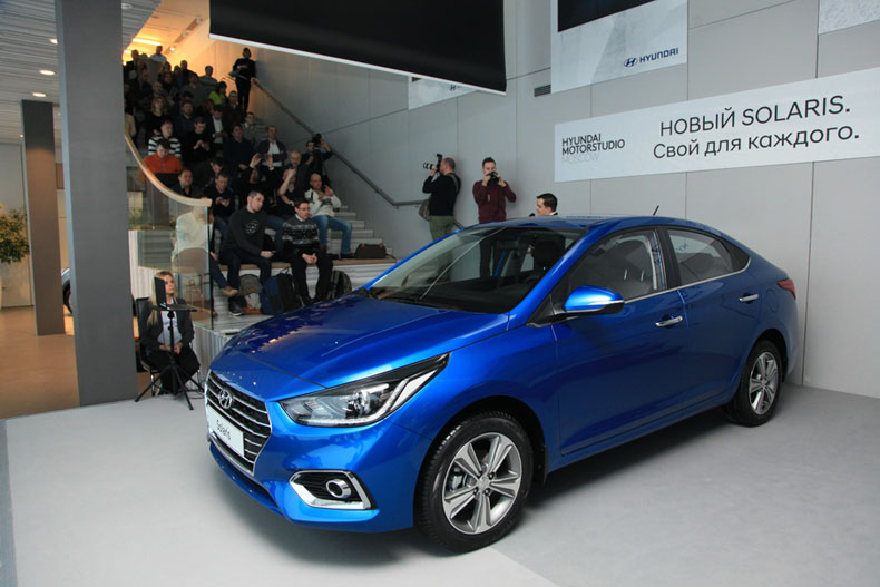 Hyundai официально представила новый Solaris