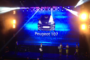 Peugeot 107 завоевал награду «Автомобиль года в России 2013»
