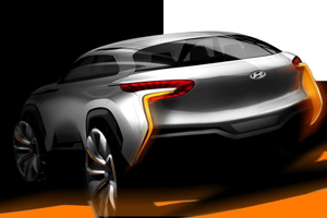 Hyundai представит инновационный концепт Intrado в Женеве