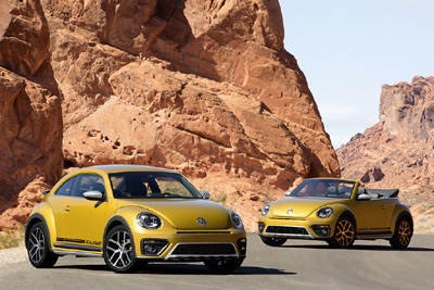 Мировая премьера Volkswagen Beetle Dune на автосалоне в Лос-Анджелесе