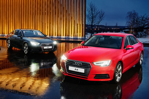 Российская премьера нового поколения Audi A4