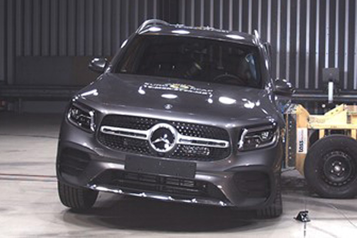Новый Mercedes-Benz GLB прошёл краш-тесты