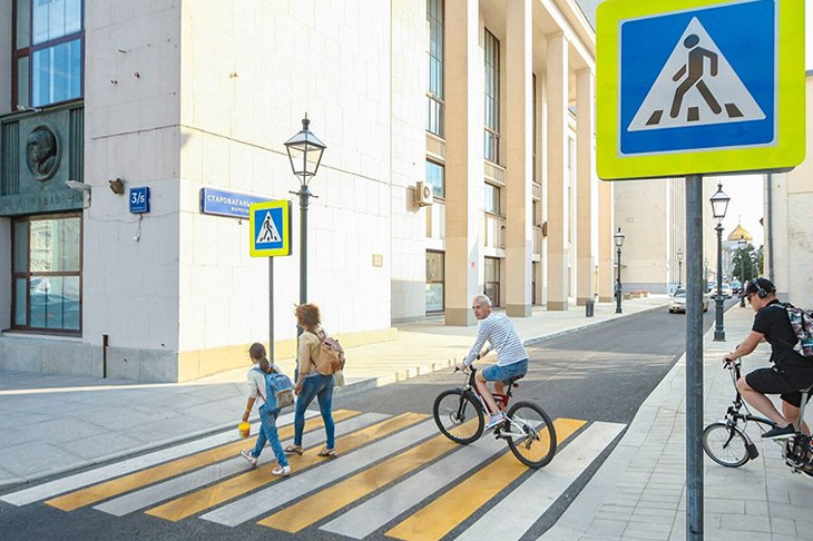 В России появятся новые пешеходные переходы