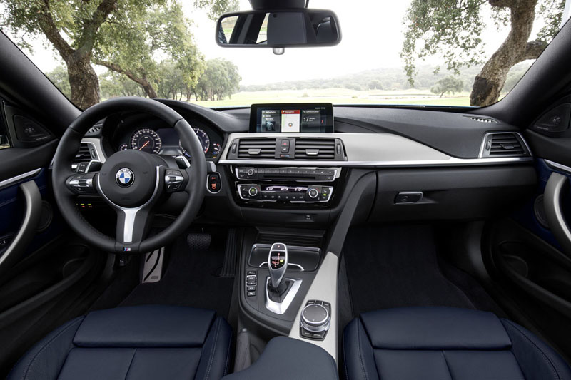 BMW 4 series 2017 coupe салон
