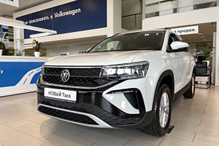 Новый Volkswagen Taos добрался до дилеров Новый Volkswagen Taos добрался до дилеров